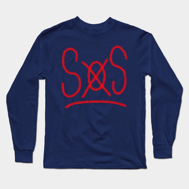 Sos x Long Sleeve T-Shirt by Unyu Unyu